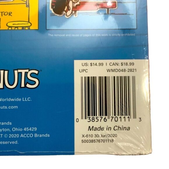 Peanuts Charlie Brown 5 Wall Calendars 65 Usable Pictures Scrapbooking Crafting - Picture 11 of 14